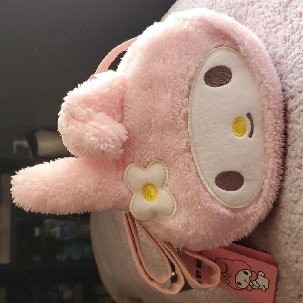 Loungefly My Melody Plush Crossbody Bag